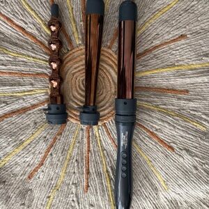 Paul Mitchell Copper and Black Interchangeable Curling Wand Set